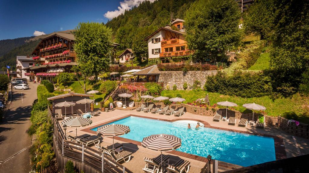 Hotel & Spa Le Dahu Morzine Exteriör bild