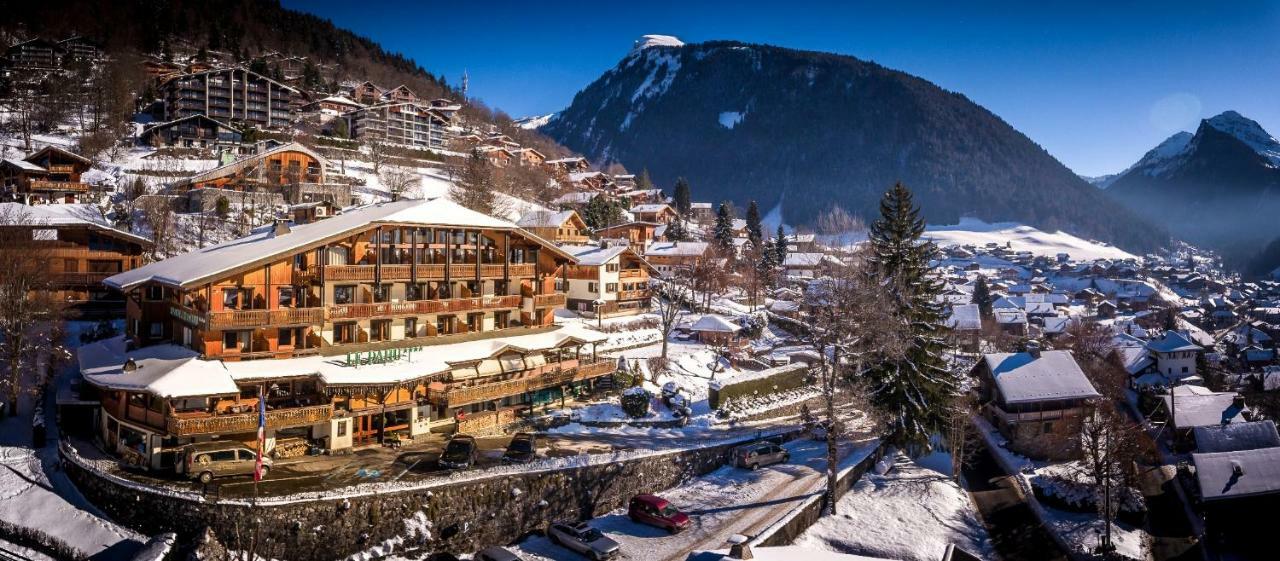 Hotel & Spa Le Dahu Morzine Exteriör bild